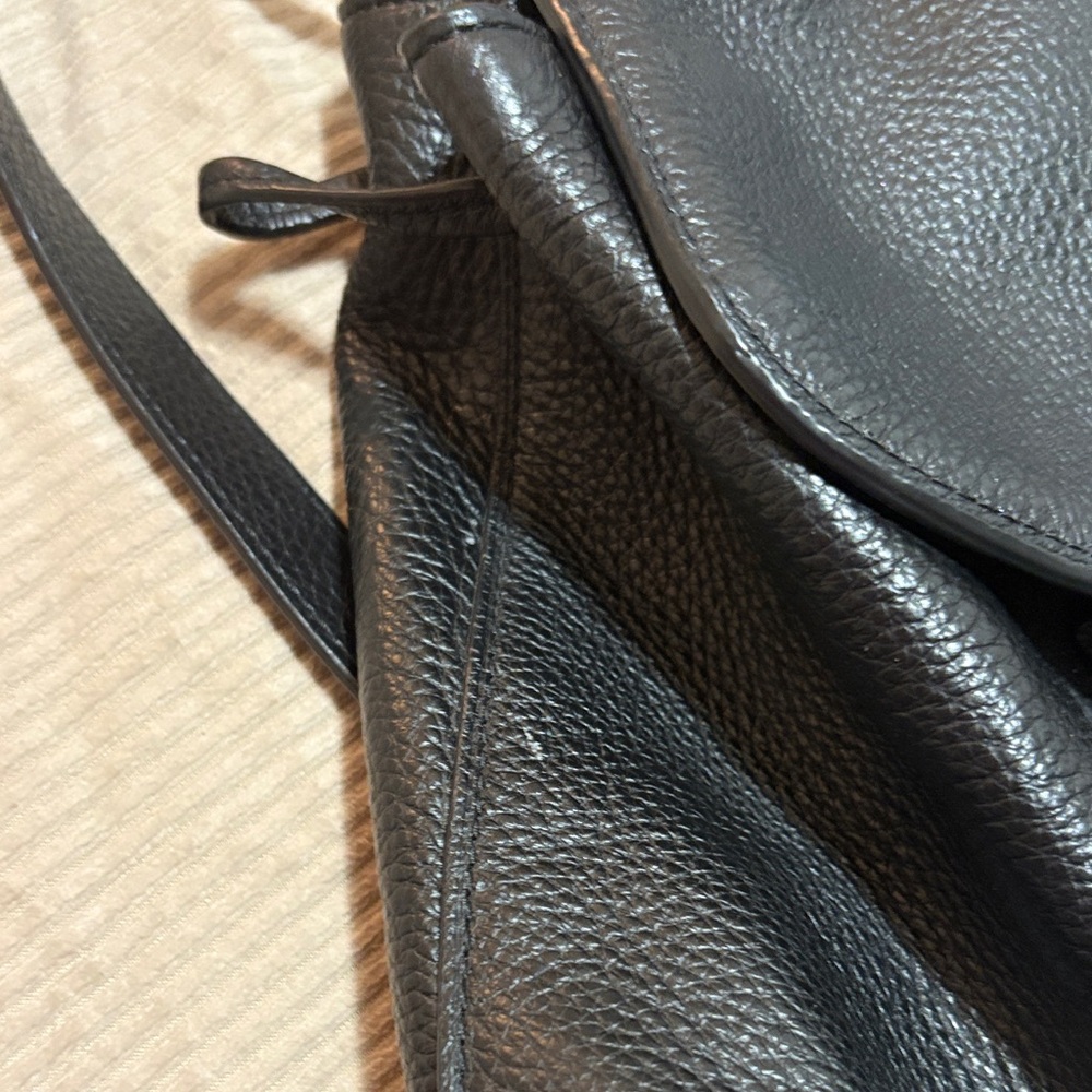 Coach Black Leather Backpack - Picture 9 of 9